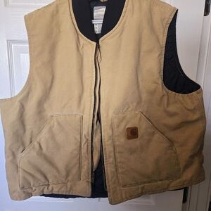 Carhartt Beige Utility Vest